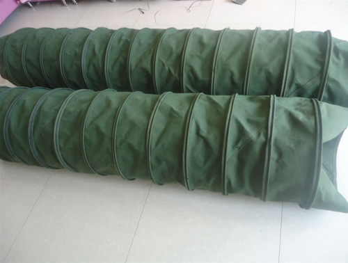 帆布粉塵伸縮布袋