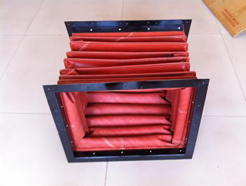 紅色硅膠軟連接