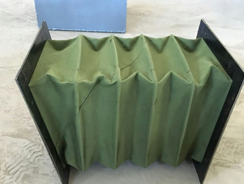 尼龍布矩形通風軟連接