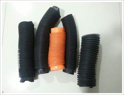 圓筒式橡膠絲杠/光杠/工具磨床防護罩