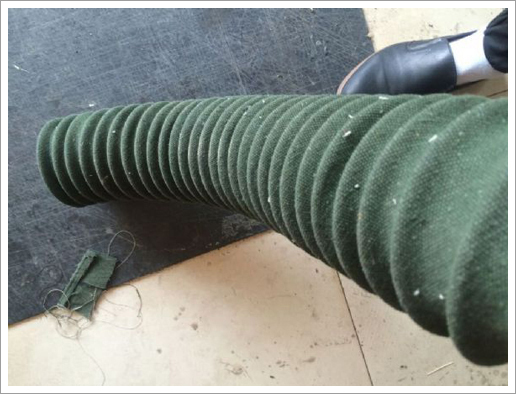 帆布通風(fēng)伸縮管