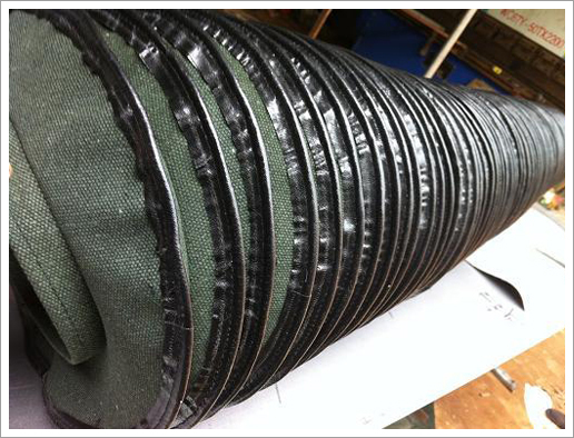 帆布通風(fēng)伸縮管