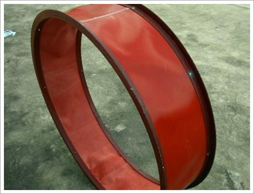 紅色硅膠軟連接