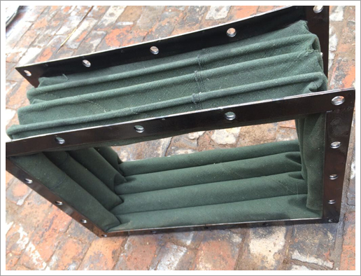 尼龍布矩形通風軟連接/